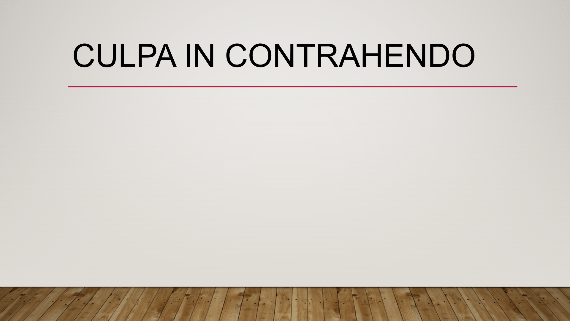 Culpa In Contrahendo Deutsch Culpa in contrahendo - Eiendomsrett.no
